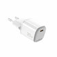 Wall Charger Celly UPTC1USBC20WWH White - GearHaus