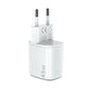Wall Charger Celly UPTC2USBC45WWH White - GearHaus