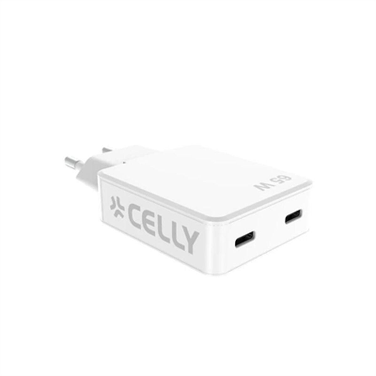 Wall Charger Celly SLIMTC2C65WWH - GearHaus