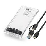 External Hard Drive Ewent EW7064 Transparent - GearHaus