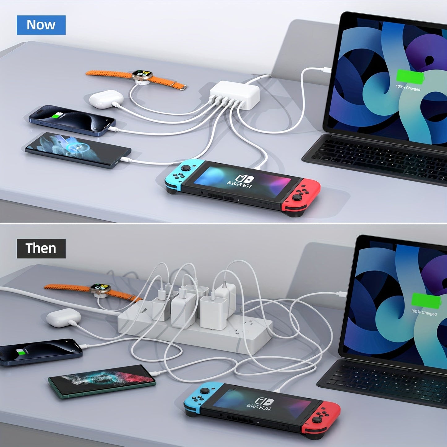 NNETM 6 - Port USB - C Fast Charger - GearHaus