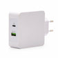 USB Wall Charger TooQ TQWC - 2SC03WT White 48 W - GearHaus