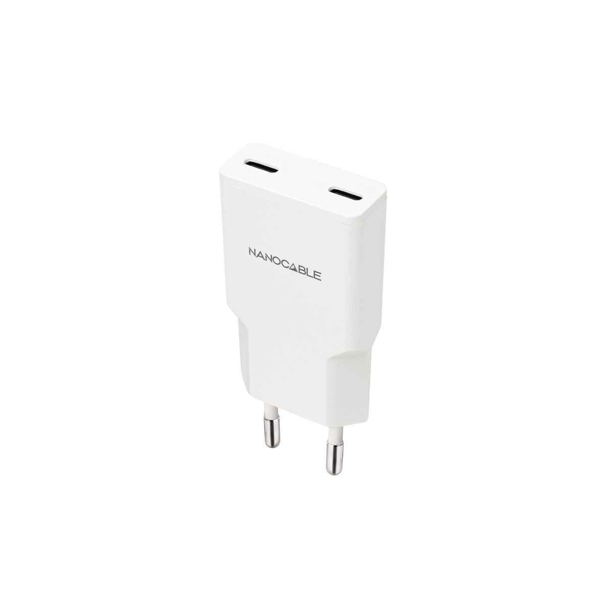 Wall Charger NANOCABLE 10.10.2023 White 20 W - GearHaus