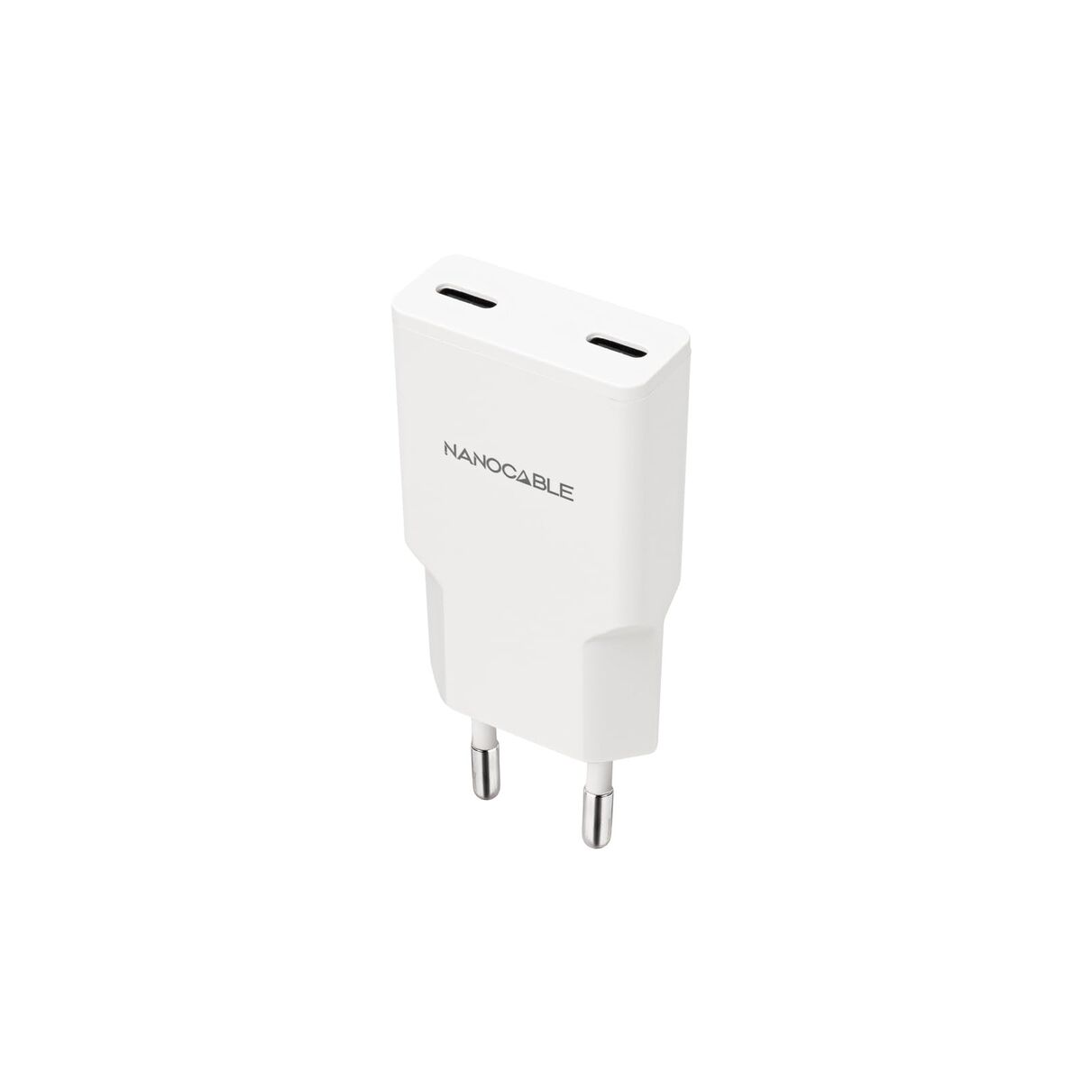 Wall Charger NANOCABLE 10.10.2023 White 20 W - GearHaus