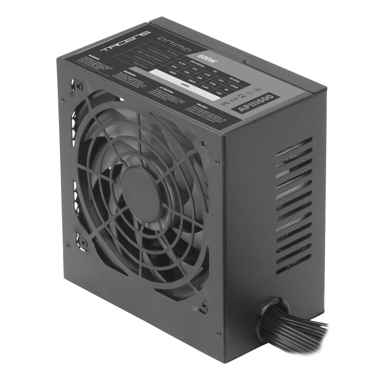 Power supply Tacens APIII600 ATX 600 W - GearHaus