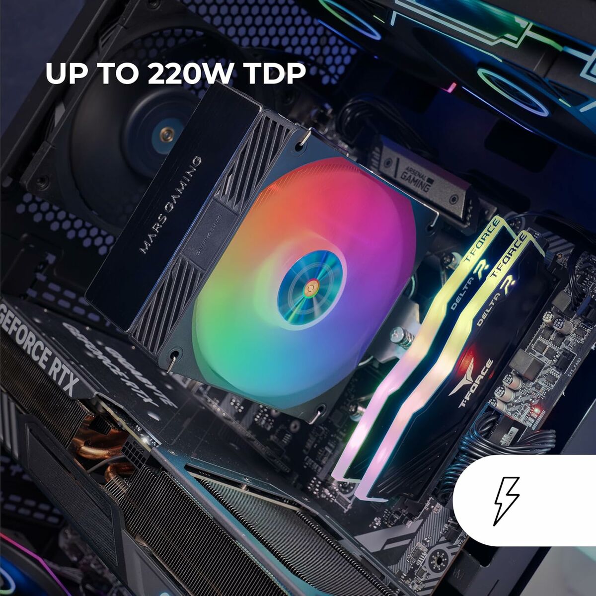 CPU Fan Mars Gaming MCPUX4ARGB - GearHaus