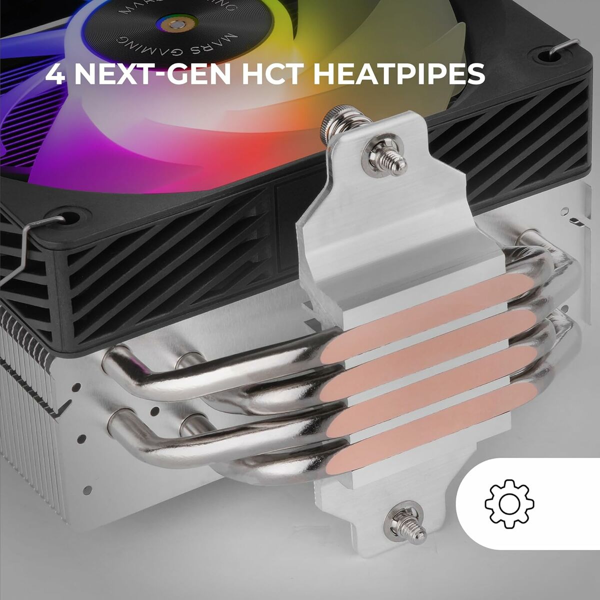CPU Fan Mars Gaming MCPUX4ARGB - GearHaus