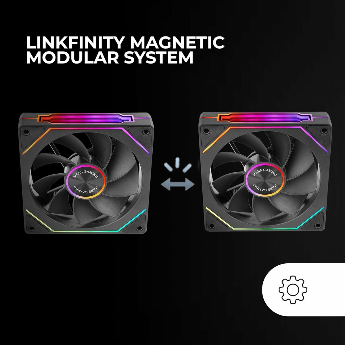 CPU Fan Mars Gaming MF - LINKFINITYKIT2R - GearHaus