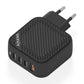 Wall Charger Aisens ASCH - 100W4P029 - BK 100 W Black (1 Unit) - GearHaus