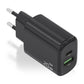 Wall Charger Aisens A110 - 0910 Black 20 W - GearHaus