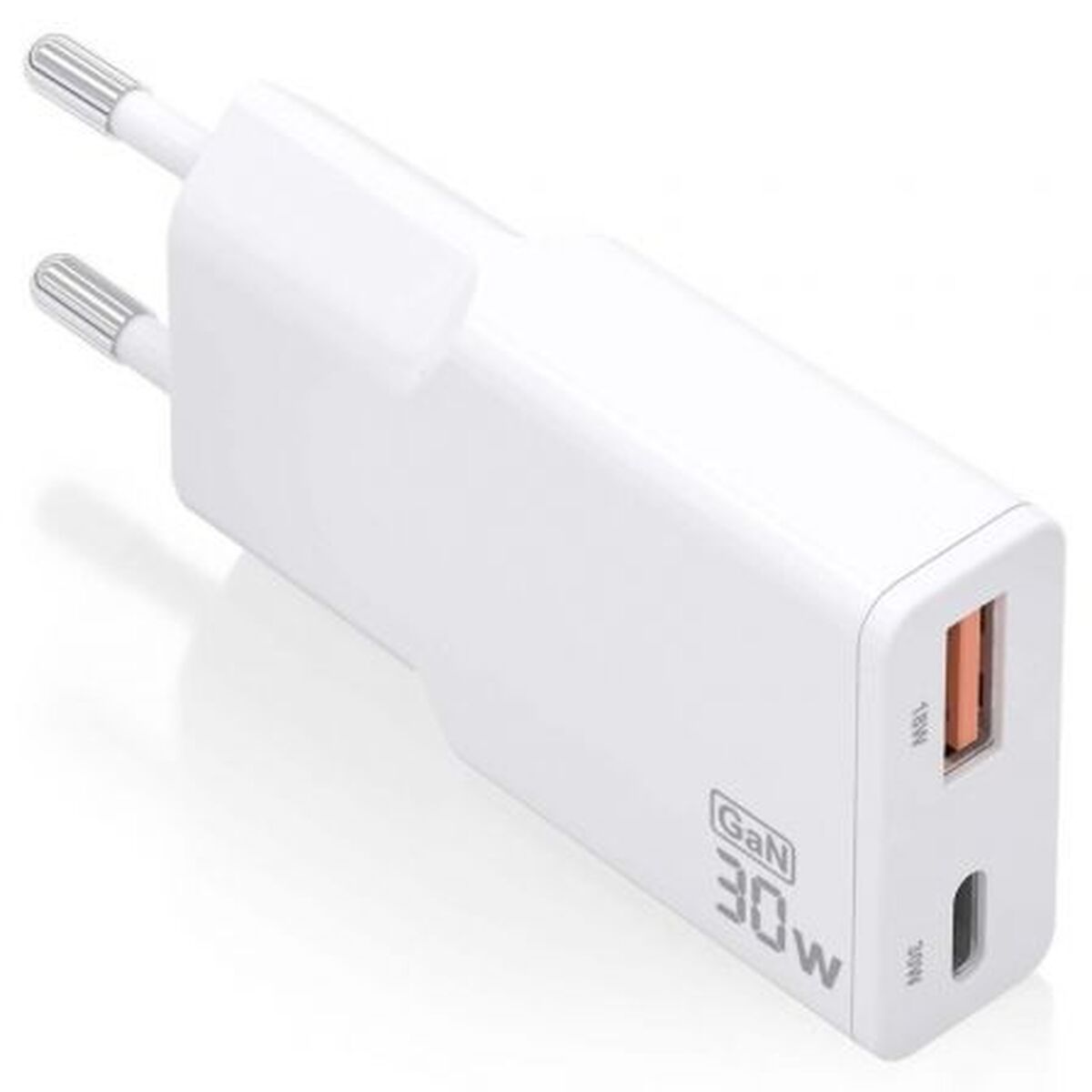 Wall Charger Aisens ASCH - 30W2P046 - W White 30 W - GearHaus