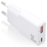 Wall Charger Aisens ASCH - 30W2P046 - W White 30 W - GearHaus