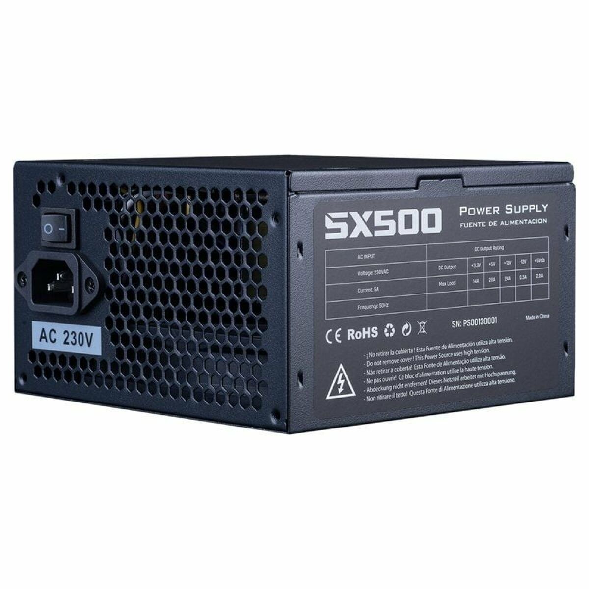 Power supply Hiditec PSU010027 ATX 500 W - GearHaus