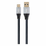 USB A to USB C Cable DCU Black (1,5M) - GearHaus