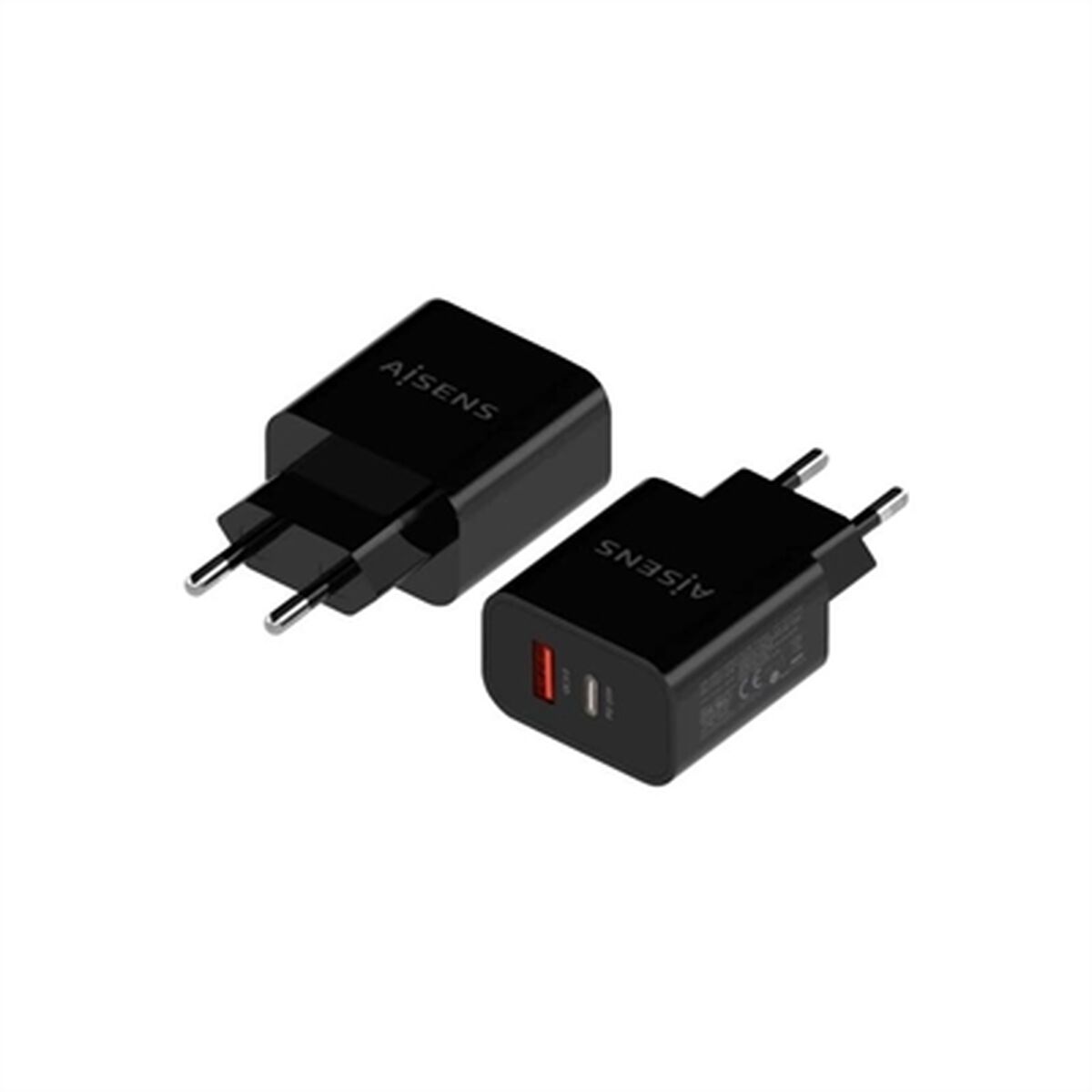 Wall Charger Aisens A110 - 0682 Black 20 W - GearHaus