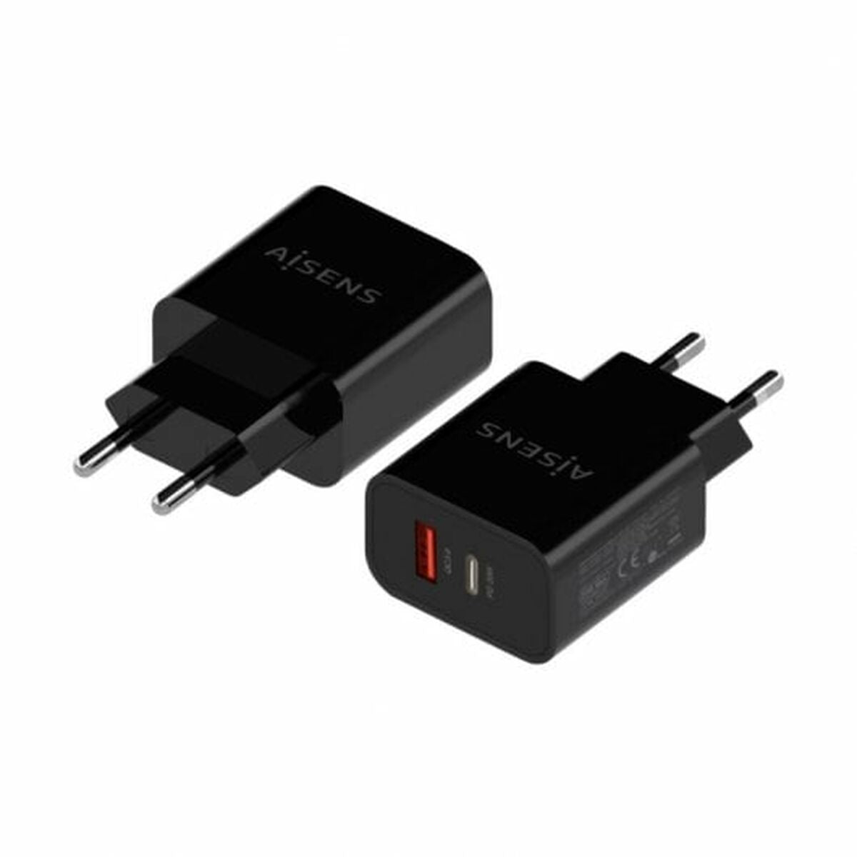 Wall Charger Aisens A110 - 0682 Black 20 W - GearHaus