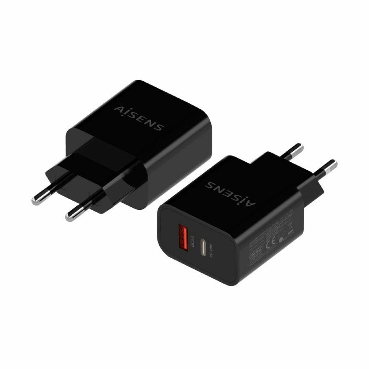 Wall Charger Aisens A110 - 0682 Black 20 W - GearHaus