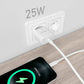 Wall Charger Aisens A110 - 0756 White 25 W 50 W - GearHaus