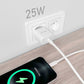 Wall Charger Aisens A110 - 0756 White 25 W 50 W - GearHaus