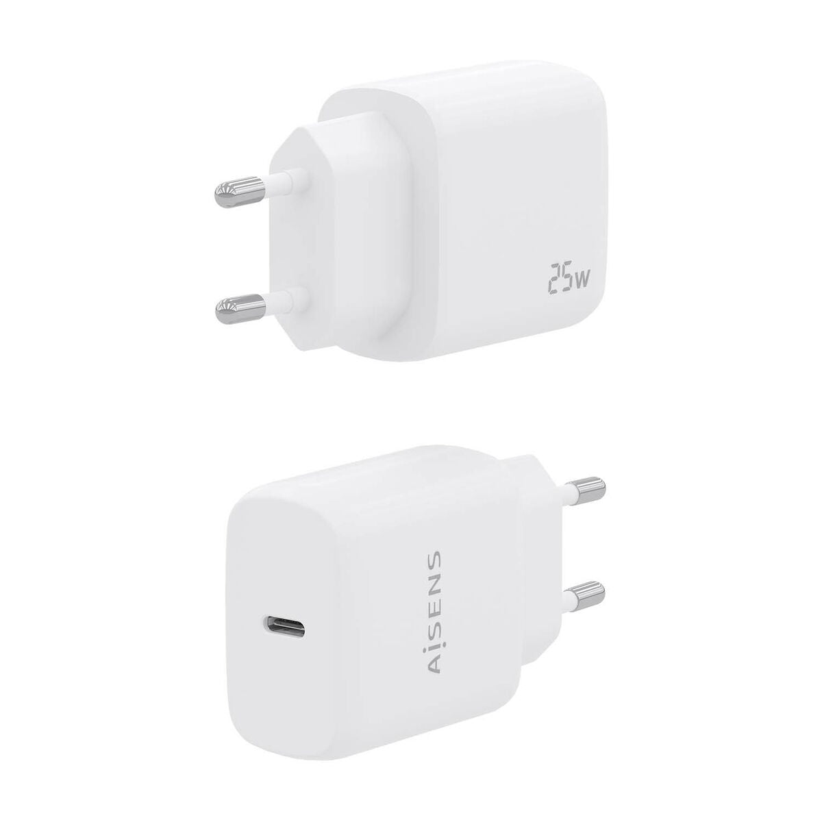 Wall Charger Aisens A110 - 0756 White 25 W 50 W - GearHaus