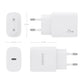 Wall Charger Aisens A110 - 0756 White 25 W 50 W - GearHaus