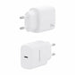 Wall Charger Aisens A110 - 0756 White 25 W 50 W - GearHaus