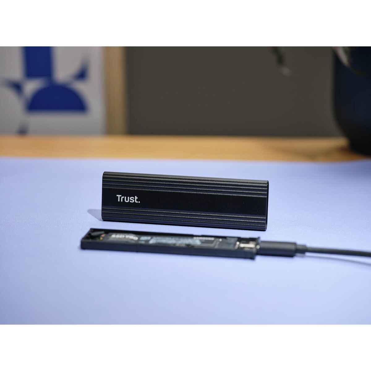 External Box Trust 25806 Black - GearHaus