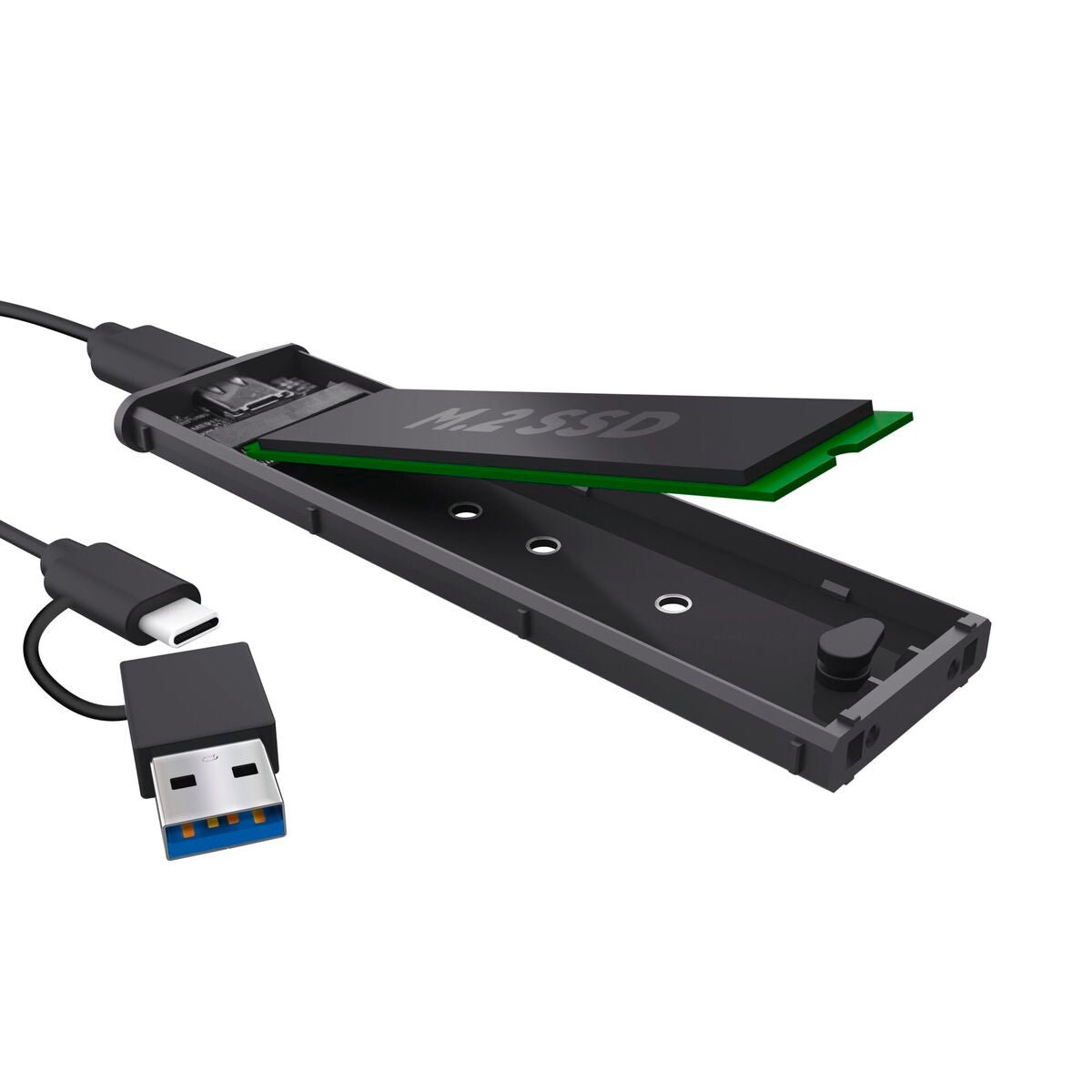 External Box Trust 25806 Black - GearHaus