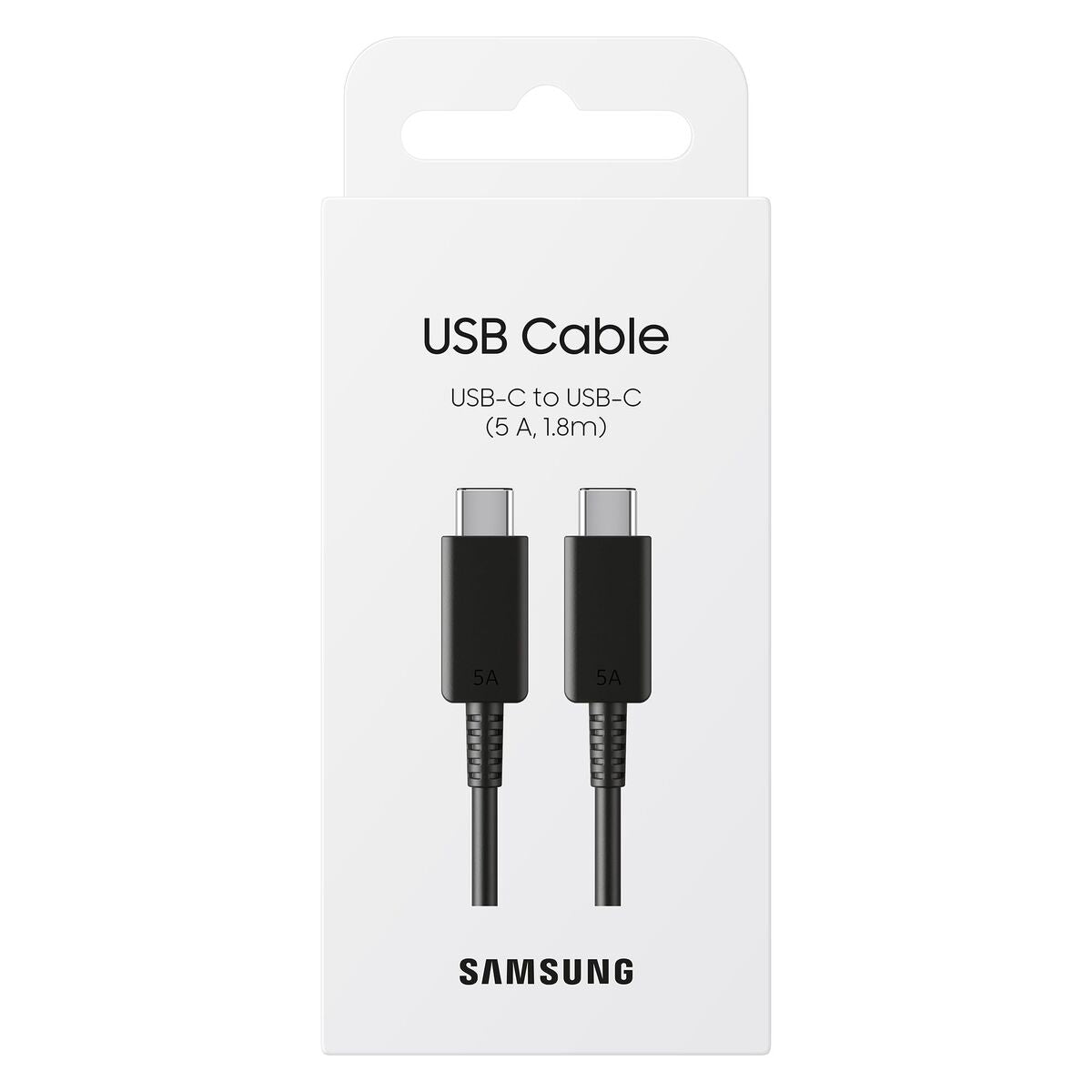 Data / Charger Cable with USB Samsung EP - DX510JBEGEU Black 100 W - GearHaus