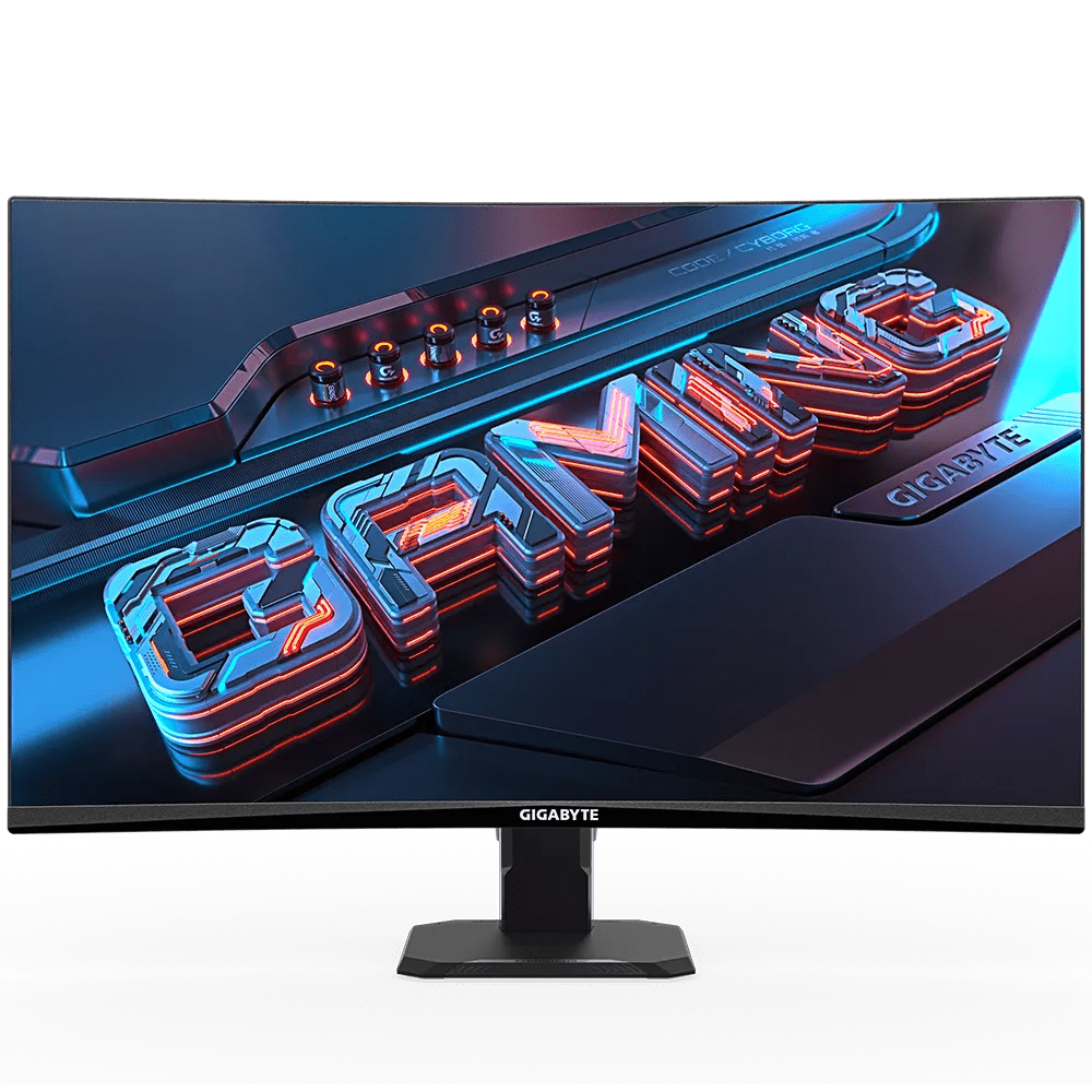 Gigabyte 27" GS27FC Ívelt Gaming Monitor (GS27FC EK1) - GearHaus