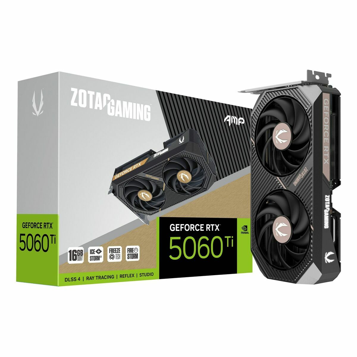 Graphics card Zotac ZT - B50620F - 10M geforce rtx 5060 ti 16 GB - GearHaus