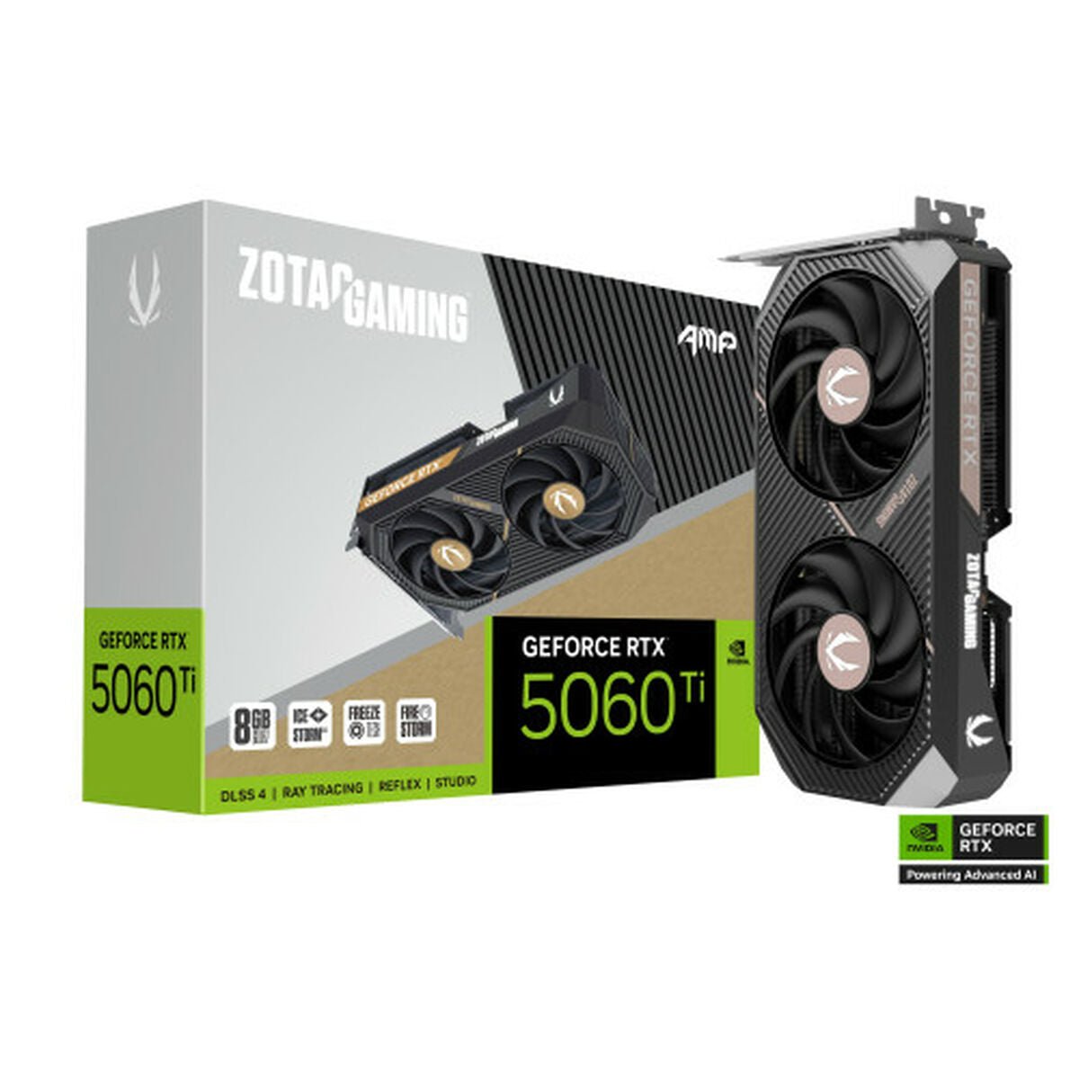 Graphics card Zotac ZT - B50610F - 10M geforce rtx 5060 ti 8 GB GDDR7 - GearHaus