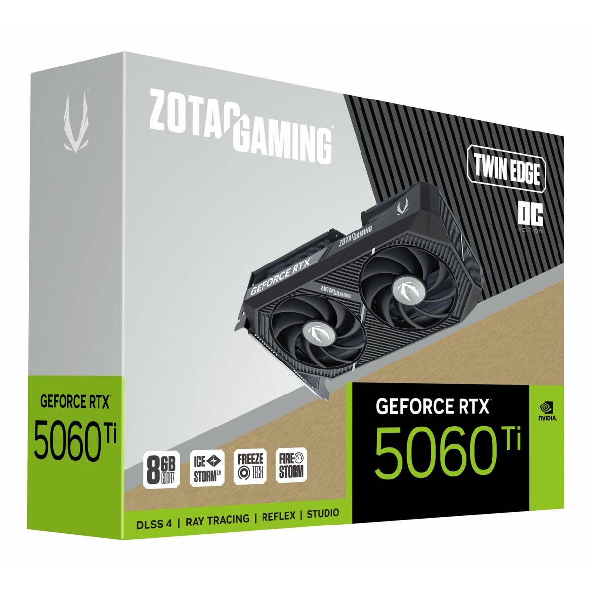 Graphics card Zotac ZT - B50610H - 10M geforce rtx 5060 ti 8 GB GDDR7 - GearHaus