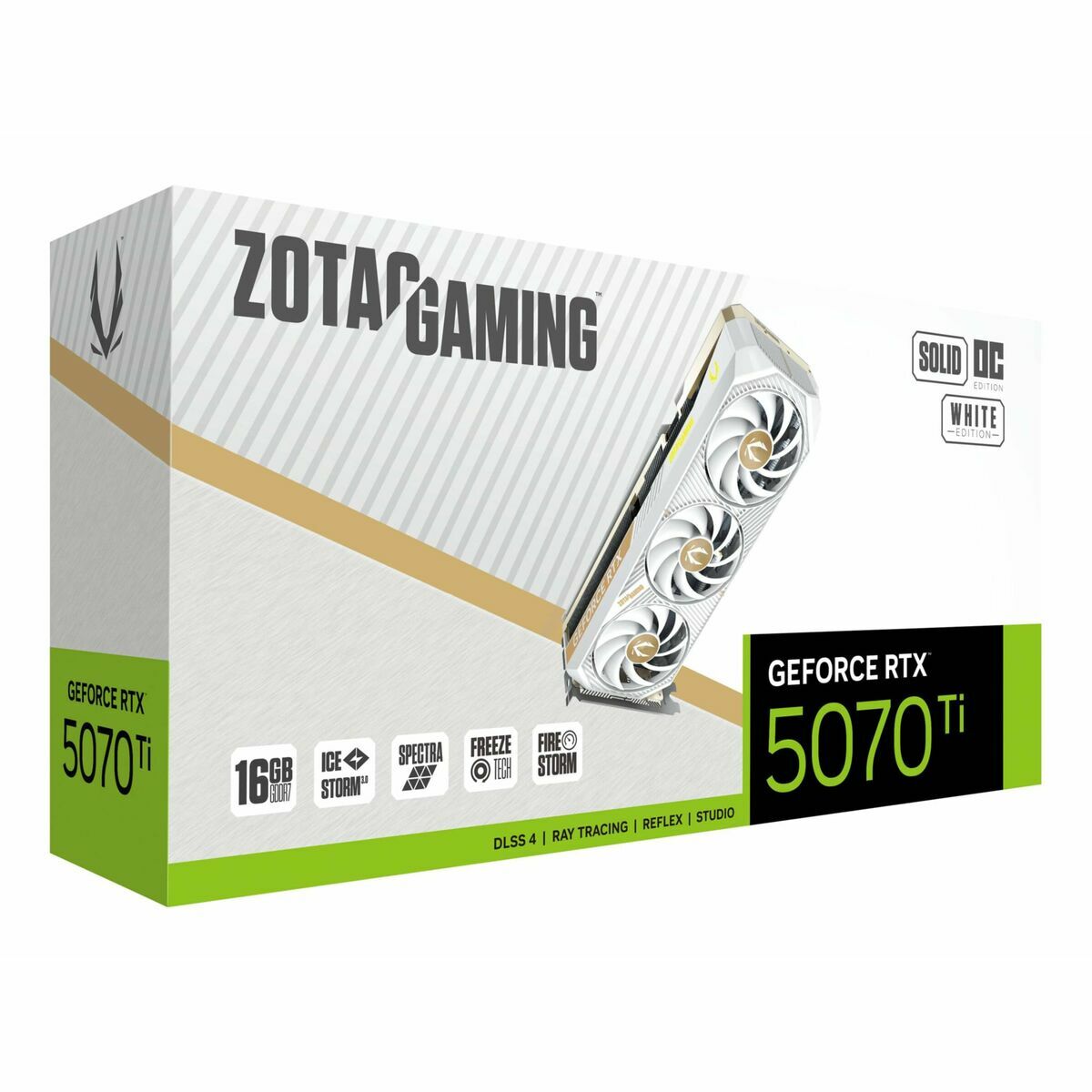 Graphics card Zotac ZT - B50710Q2 - 10P nvidia geforce rtx 5070 ti 16 GB GDDR7 - GearHaus