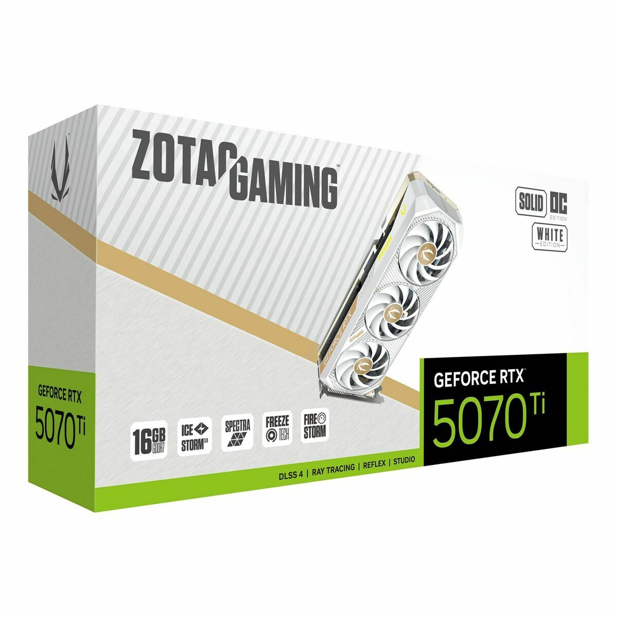 Graphics card Zotac ZT - B50710Q2 - 10P nvidia geforce rtx 5070 ti 16 GB GDDR7 - GearHaus