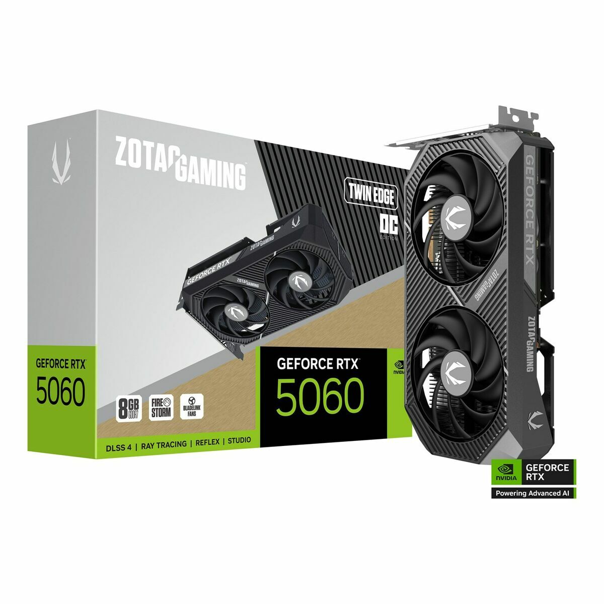 Graphics card Zotac ZT - B50600H - 10M GEFORCE RTX 5060 8 GB GDDR7 - GearHaus