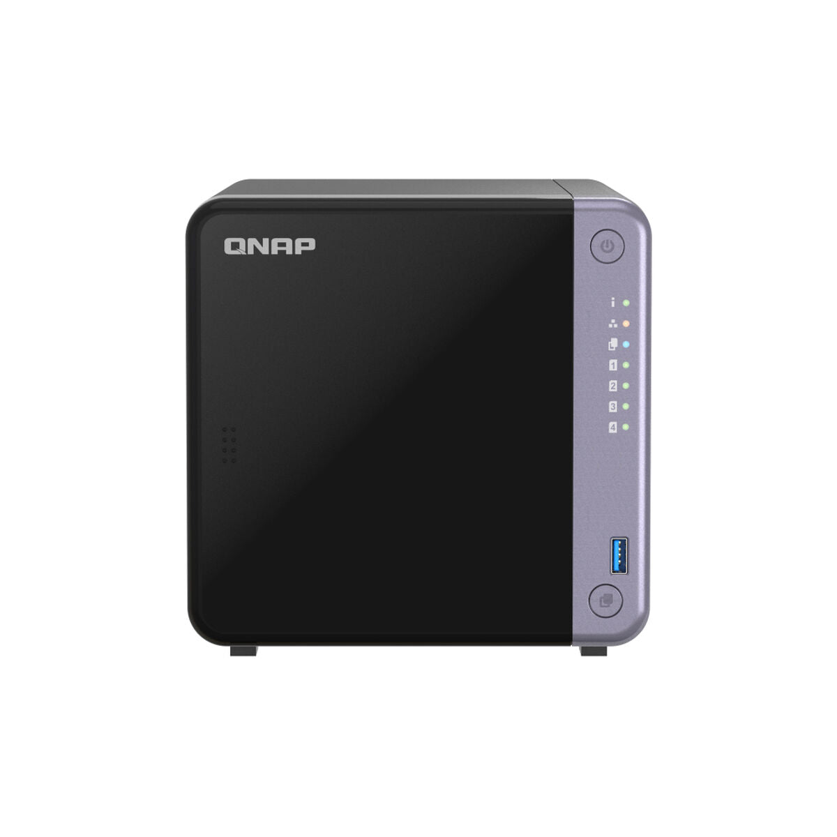 NAS Network Storage Qnap TS - 432X - 4G Black - GearHaus