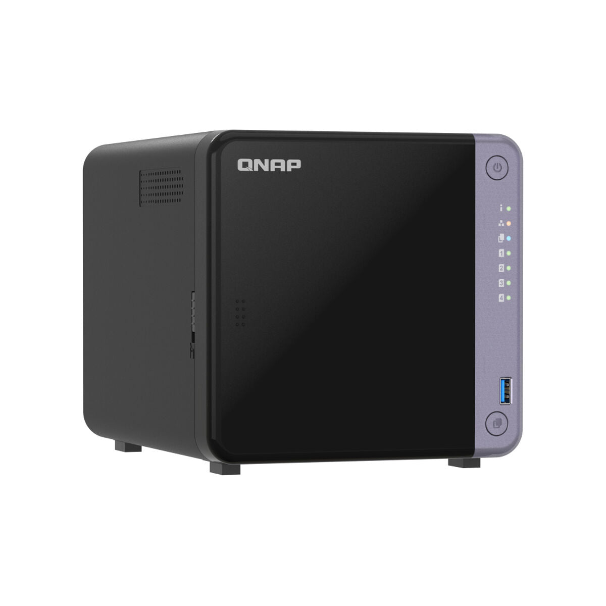 NAS Network Storage Qnap TS - 432X - 4G Black - GearHaus