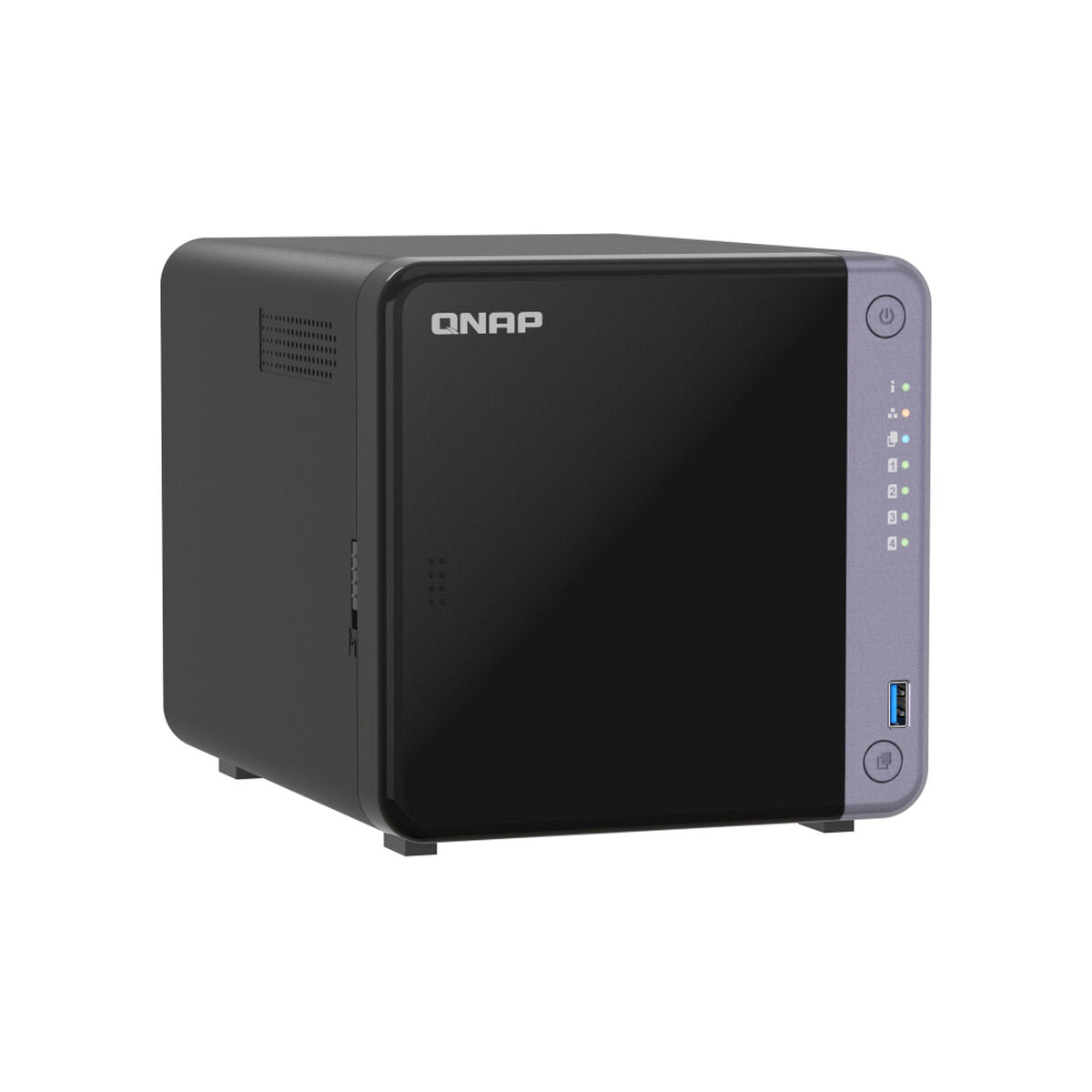 NAS Network Storage Qnap TS - 432X - 4G Black - GearHaus