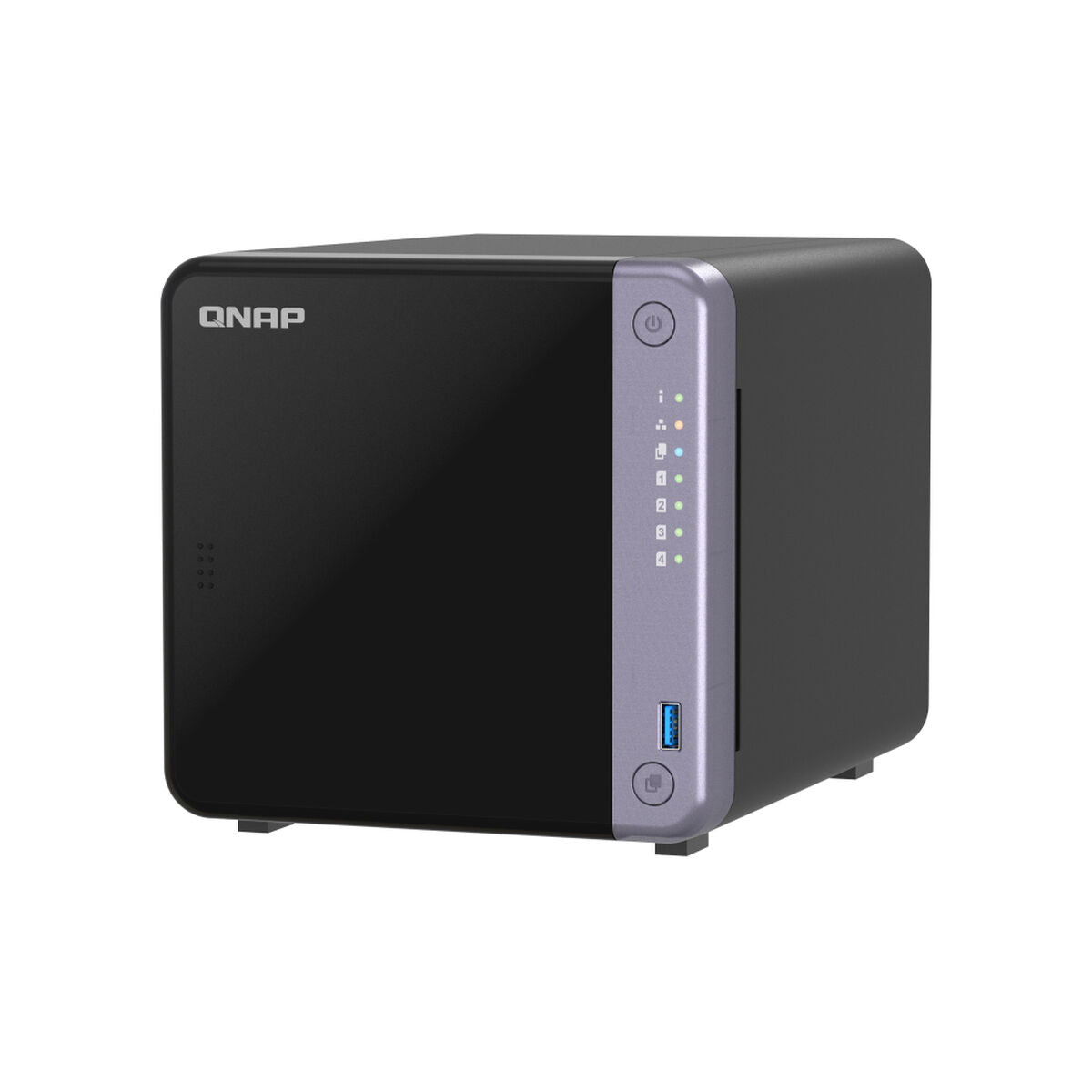 NAS Network Storage Qnap TS - 432X - 4G Black - GearHaus