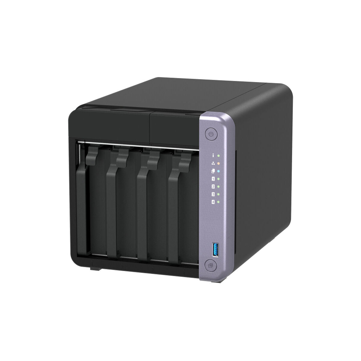 NAS Network Storage Qnap TS - 432X - 4G Black - GearHaus