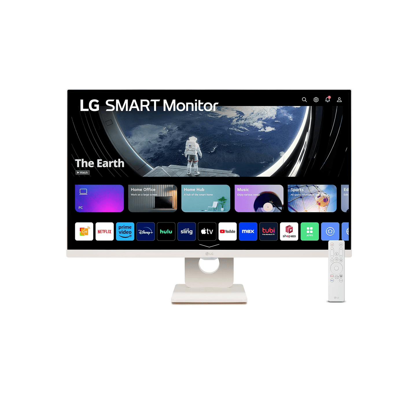 LG 27" 27SR50F - W Smart Monitor TV (27SR50F - W.AEU) - GearHaus