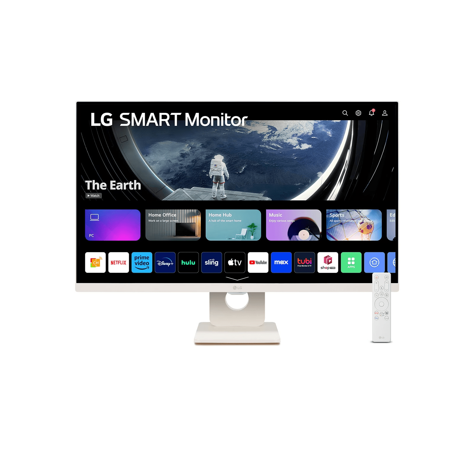 LG 27" 27SR50F - W Smart Monitor TV (27SR50F - W.AEU) - GearHaus