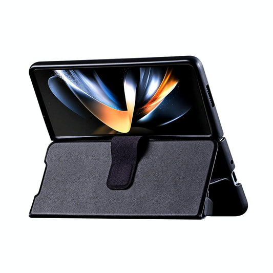 NNEIDS Foldable Magnetic Phone Case With Pen Holder For Samsung Galaxy Z Fold 4 - Portable And Practical - GearHaus