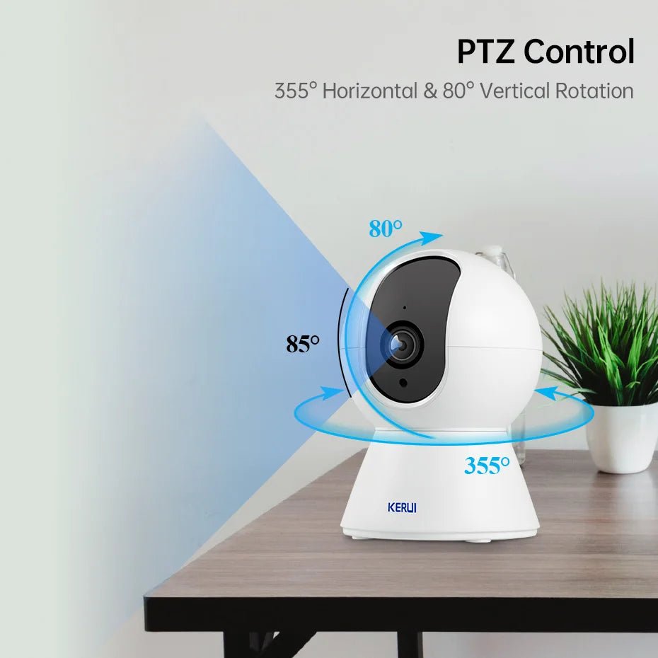 8MP 4K Smart WiFi IP Camera with Auto Tracking - GearHaus