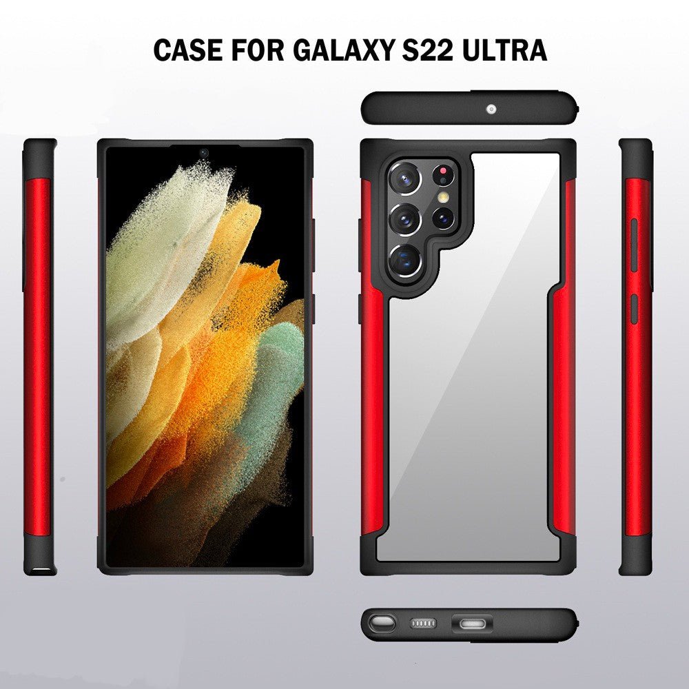 Metal Transparent Phone Case for Samsung S22 - GearHaus