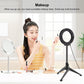 NNEIDS 12Cm Ring Light & Desktop Tripod Selfie Stick Mount With Usb Led Ring Selfie Beauty Vlogging Photography Video Lights Kit In Black - GearHaus