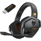 NNEOBA Dual Wireless Gaming Headset Orange - GearHaus