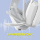 NNEOBA Wireless Gaming Headset with Mic White - GearHaus