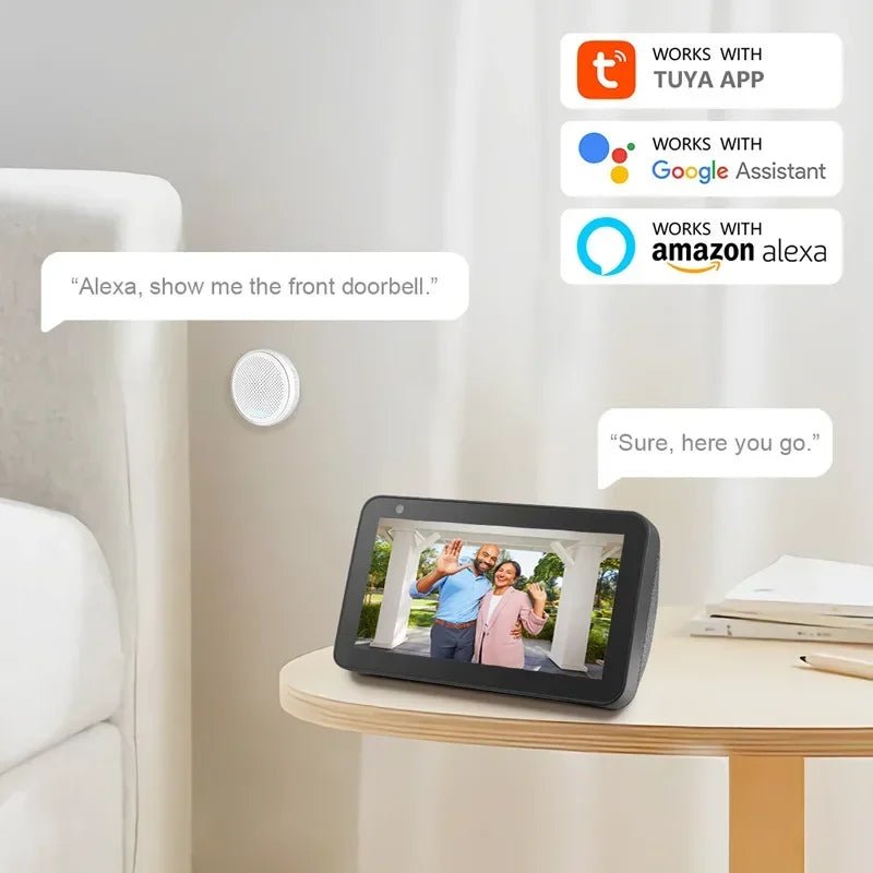 2.4GHz WiFi 1080P Smart Doorbell Camera - GearHaus